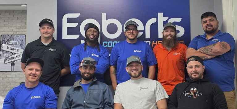 friendly team of plumbers